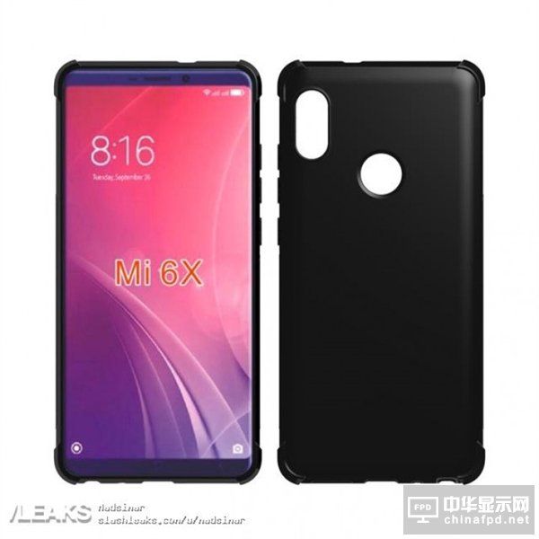 豎排雙攝+后指紋！小米6X全面屏新機曝光